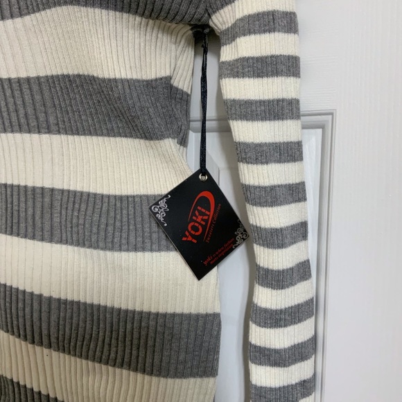 BRAND NEW YOKI GRAY SWEATER. SIZE- XL - Picture 3 of 8